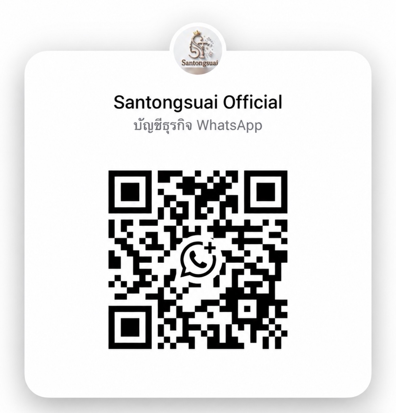 QR code to contact Santongsuai Official on WhatsApp